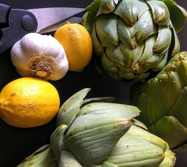 Grilled Artichokes with Lemon Garlic Aioli Zeal and Zest