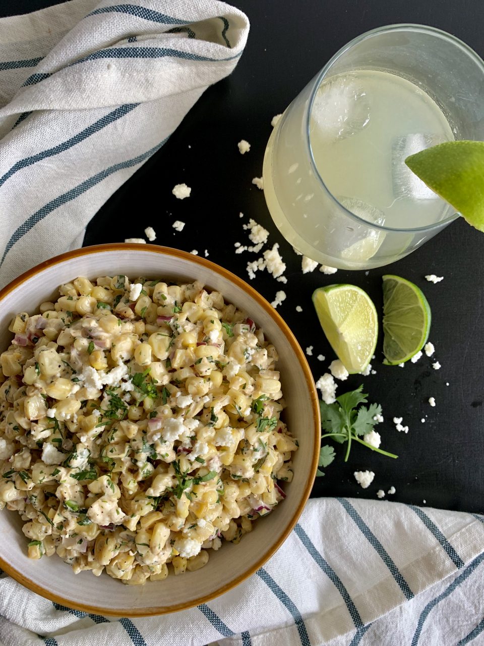Mexican Street Corn Salad - Zeal and Zest